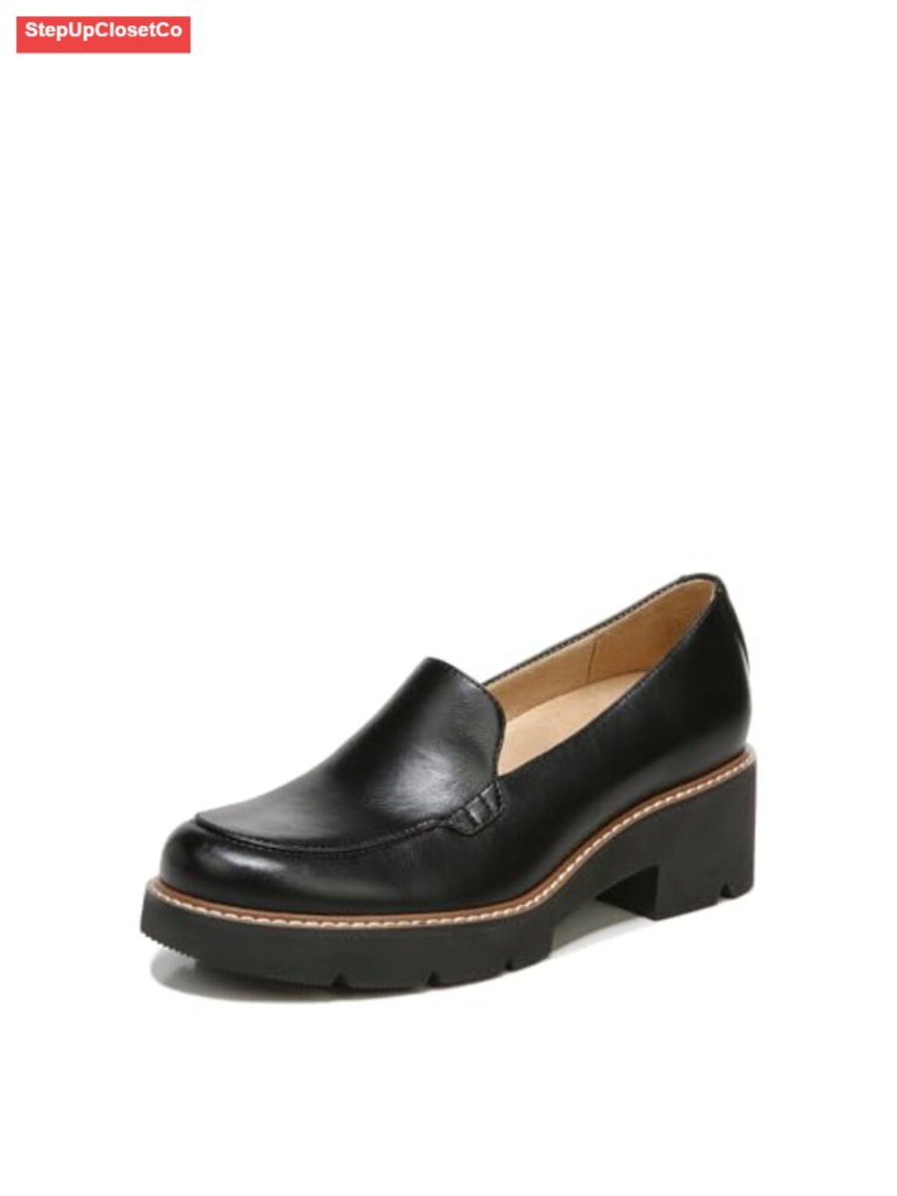 Lightweight Lug Sole Loafer Slip-On